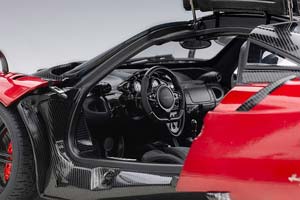 PAGANI HUAYRA BC 2016 RED/BLACK CARBON — фото 4