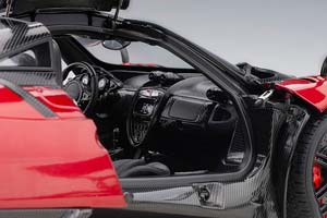 PAGANI HUAYRA BC 2016 RED/BLACK CARBON — фото 5