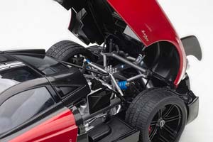 PAGANI HUAYRA BC 2016 RED/BLACK CARBON — фото 6