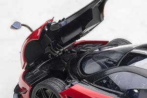 PAGANI HUAYRA BC 2016 RED/BLACK CARBON — фото 7