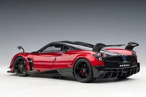 PAGANI HUAYRA BC 2016 RED/BLACK CARBON — фото 2