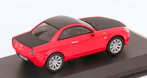 LANCIA FULVIA CONCEPT CAR TOY FAIR NUERNBERG 2004 RED FLATBLACK — фото 2