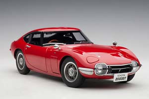 TOYOTA 2000 GT COUPE 1965 RED — фото 15