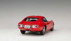 TOYOTA 2000 GT COUPE 1965 RED — фото 17
