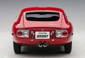 TOYOTA 2000 GT COUPE 1965 RED — фото 6
