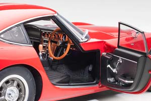 TOYOTA 2000 GT COUPE 1965 RED — фото 10