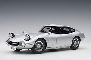 TOYOTA 2000 GT COUPE 1965 SILVER — фото 3