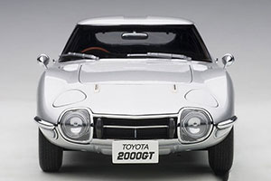 TOYOTA 2000 GT COUPE 1965 SILVER — фото 12