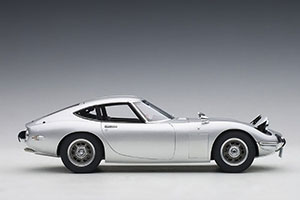 TOYOTA 2000 GT COUPE 1965 SILVER — фото 16