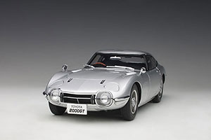TOYOTA 2000 GT COUPE 1965 SILVER — фото 17