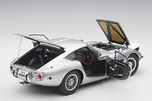 TOYOTA 2000 GT COUPE 1965 SILVER — фото 4