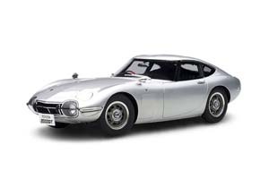 TOYOTA 2000 GT COUPE 1965 SILVER