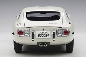 TOYOTA 2000 GT COUPE 1965 WHITE — фото 13