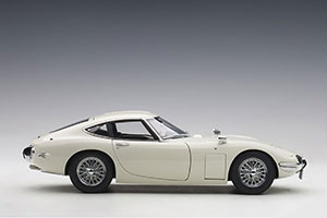 TOYOTA 2000 GT COUPE 1965 WHITE/WIRE SPOKE WHEELS / TOYOTA 2000 GT КУПЕ 1965 БЕЛЫЕ / ПРОВОЛОЧНЫЕ СПИЦЕВЫЕ КОЛЕСА — фото 14