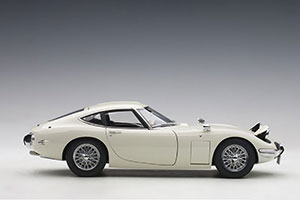 TOYOTA 2000 GT COUPE 1965 WHITE/WIRE SPOKE WHEELS / TOYOTA 2000 GT КУПЕ 1965 БЕЛЫЕ / ПРОВОЛОЧНЫЕ СПИЦЕВЫЕ КОЛЕСА — фото 15