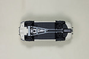 TOYOTA 2000 GT COUPE 1965 WHITE/WIRE SPOKE WHEELS / TOYOTA 2000 GT КУПЕ 1965 БЕЛЫЕ / ПРОВОЛОЧНЫЕ СПИЦЕВЫЕ КОЛЕСА — фото 20