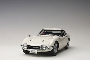 TOYOTA 2000 GT COUPE 1965 WHITE/WIRE SPOKE WHEELS / TOYOTA 2000 GT КУПЕ 1965 БЕЛЫЕ / ПРОВОЛОЧНЫЕ СПИЦЕВЫЕ КОЛЕСА — фото 9