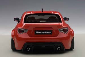 TOYOTA 86 ROCKET BUNNY 2012 RED/SILVER WHEELS — фото 8