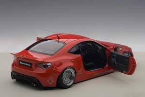 TOYOTA 86 ROCKET BUNNY 2012 RED/SILVER WHEELS — фото 11