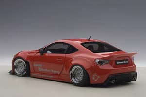 TOYOTA 86 ROCKET BUNNY 2012 RED/SILVER WHEELS — фото 2