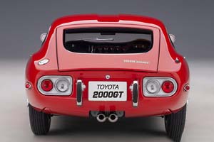 TOYOTA 2000 GT RED SPOKED WHEELS — фото 15