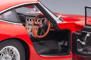 TOYOTA 2000 GT RED SPOKED WHEELS — фото 4