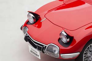 TOYOTA 2000 GT RED SPOKED WHEELS — фото 8