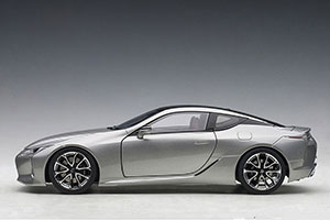 LEXUS LC500 COUPE 2016 TITAN SILVER/RED INTERIOR — фото 14