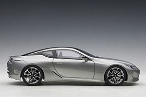 LEXUS LC500 COUPE 2016 TITAN SILVER/RED INTERIOR — фото 15
