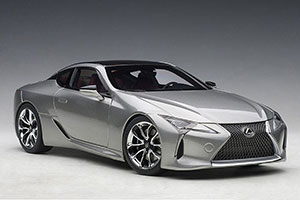 LEXUS LC500 COUPE 2016 TITAN SILVER/RED INTERIOR — фото 11