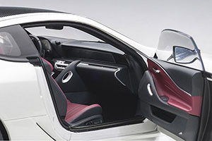 LEXUS LC 500 F 2019 WHITE METALLIC/DARK ROSE INTERIOR — фото 5