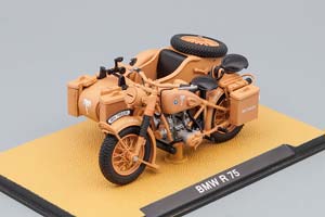 BMW R75 С КОЛЯСКОЙ GERMAN DAK AFRIKA 1942