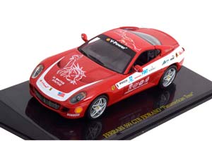 FERRARI 599 GTB FIORANO PANAMERICAN TOUR RED/WHITE