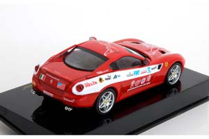 FERRARI 599 GTB FIORANO PANAMERICAN TOUR RED/WHITE — фото 2