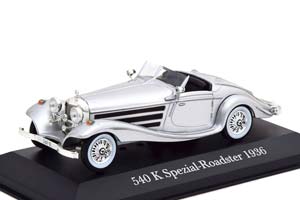 MERCEDES W29 540K SPECIAL ROADSTER 1936 SILVER