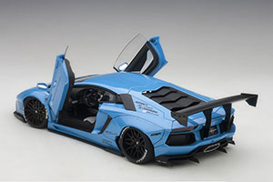 LAMBORGHINI AVENTADOR LB PERFORMANCE 2017 BLUE — фото 3