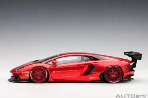 LAMBORGHINI AVENTADOR LB-WORKS 2015 RED METALLIC — фото 3