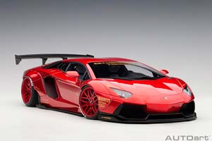 LAMBORGHINI AVENTADOR LB-WORKS 2015 RED METALLIC — фото 13