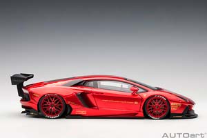 LAMBORGHINI AVENTADOR LB-WORKS 2015 RED METALLIC — фото 4
