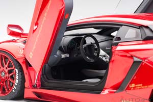 LAMBORGHINI AVENTADOR LB-WORKS 2015 RED METALLIC — фото 9