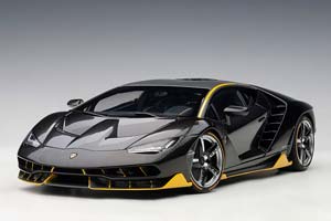 LAMBORGHINI CENTENARIO LP770-4 2017 CARBON/YELLOW — фото 12