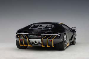 LAMBORGHINI CENTENARIO LP770-4 2017 CARBON/YELLOW — фото 14
