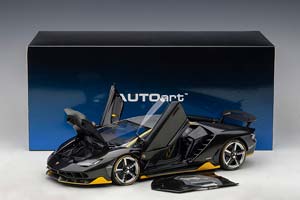 LAMBORGHINI CENTENARIO LP770-4 2017 CARBON/YELLOW — фото 19