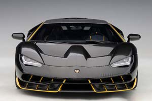 LAMBORGHINI CENTENARIO LP770-4 2017 CARBON/YELLOW — фото 10