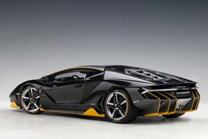LAMBORGHINI CENTENARIO LP770-4 2017 CARBON/YELLOW — фото 2