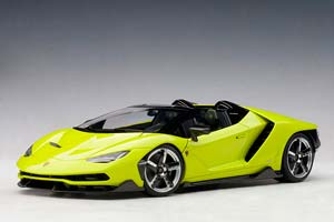 LAMBORGHINI CENTENARIO ROADSTER 2016 VERDE SCANDAL/ SOLID LIGHT GREEN