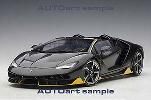 LAMBORGHINI CENTENARIO ROADSTER 2016 CLEAR CARBON/YELLOW ACCENTS — фото 9