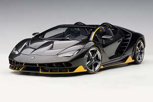 LAMBORGHINI CENTENARIO ROADSTER 2016 CLEAR CARBON/YELLOW ACCENTS