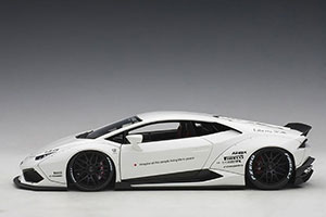 LAMBORGHINI HURACAN SUPER LIBERTY WALK 2017 WHITE — фото 8