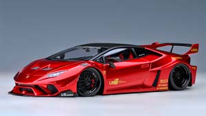 LAMBORGHINI HURACAN GT LB SILHOUETTE WORKS 2019 RED METALLIC/BLACK